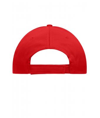 Unisex 6 Panel Promo Cap Signaal-rood 7573