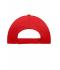 Unisex 6 Panel Promo Cap Signaal-rood 7573