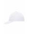 Unisex 6 Panel Promo Cap White 7573