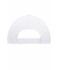 Unisex 6 Panel Promo Cap White 7573