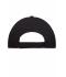 Unisex 6 Panel Promo Cap Zwart 7573