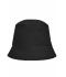Unisexe Bob promo coton twill Noir 7575