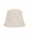 Unisexe Bob promo coton twill écru 7575