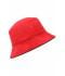 Ladies Fisherman Piping Hat Red/black 7579
