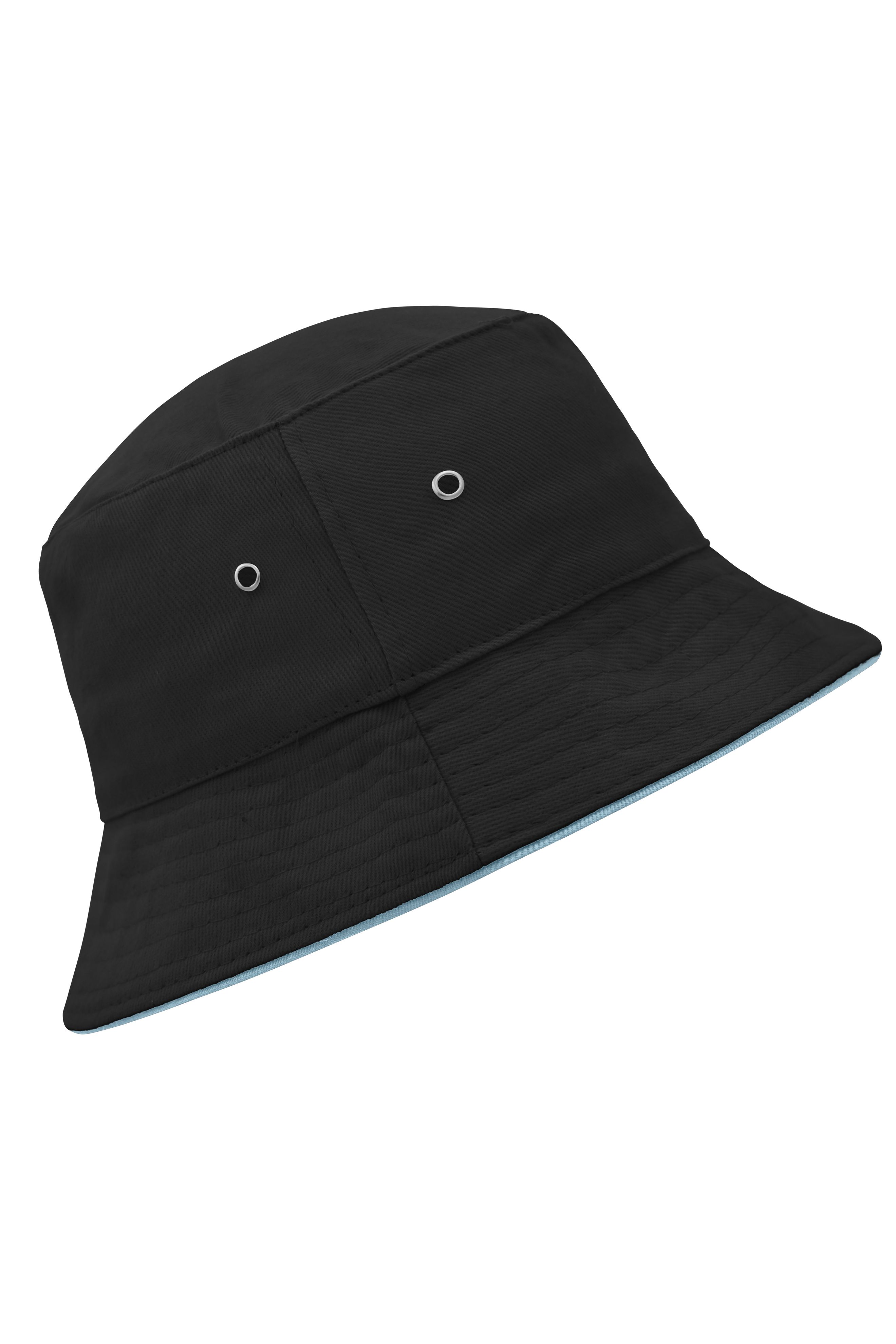 Unisex Fisherman Piping Hat Black/mint-Daiber