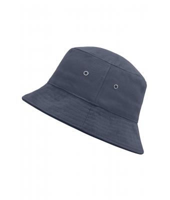 Unisex Fisherman Piping Hat Navy/navy 7579