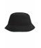 Unisex Fisherman Piping Hat Zwart/mint 7579