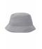 Unisex Fisherman Piping Hat Grijs/licht roos 7579