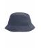 Unisex Fisherman Piping Hat Navy/wit 7579