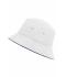 Unisex Fisherman Piping Hat Wit/navy 7579