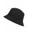 Unisex Fisherman Piping Hat Zwart/zwart 7579