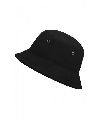 Kids Fisherman Piping Hat for Kids Black/black 7580