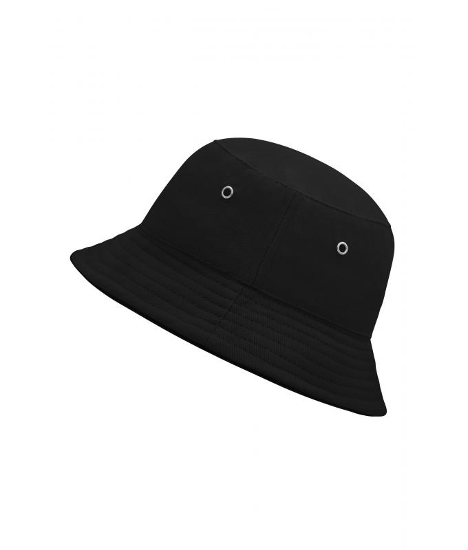 Kinderen Fisherman Piping Hat for Kids Zwart/zwart 7580
