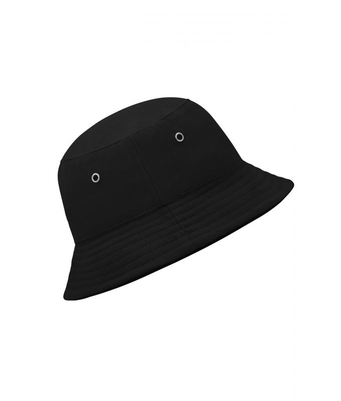 Kinderen Fisherman Piping Hat for Kids Zwart/zwart 7580