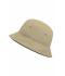 Kinderen Fisherman Piping Hat for Kids Khaki/zwart 7580