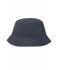 Kinderen Fisherman Piping Hat for Kids Navy/wit 7580