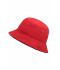 Kinderen Fisherman Piping Hat for Kids Rood/zwart 7580