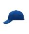 Unisex 6 Panel Cap Laminated Royal 7583