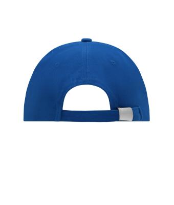 Unisex 6 Panel Cap Laminated Royal 7583