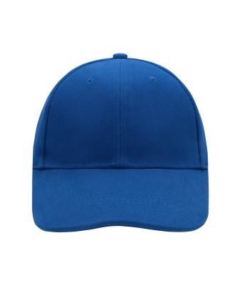 Unisex 6 Panel Cap Laminated Royal 7583