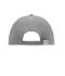 Unisex 6 Panel Cap Laminated Dark-grey 7583