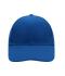 Unisex 6 Panel Cap Laminated Royal 7583