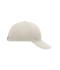 Unisex 6 Panel Cap Laminated Light-grey 7583