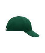 Unisex 6 Panel Cap Laminated Dark-green 7583