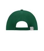 Unisex 6 Panel Cap Laminated Dark-green 7583