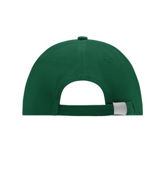 Unisex 6 Panel Cap Laminated Dark-green 7583