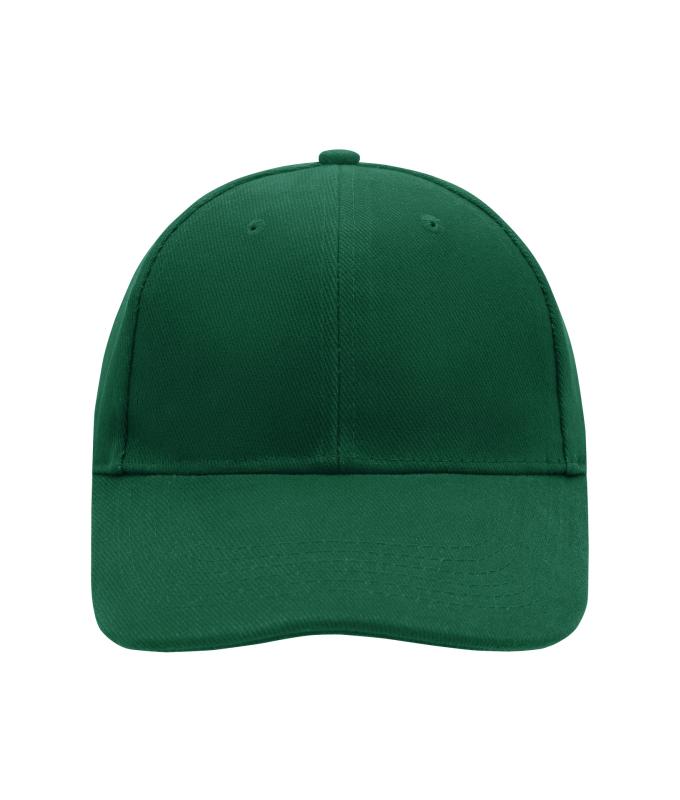 Unisex 6 Panel Cap Laminated Dark-green 7583
