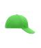 Unisex 6 Panel Cap Laminated Lime-green 7583
