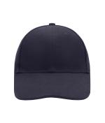 Unisex 6 Panel Cap Laminated Navy 7583