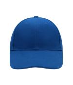 Unisex 6 Panel Cap Laminated Royal 7583