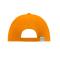 Unisex 6 Panel Cap Laminated Orange 7583
