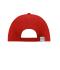 Unisex 6 Panel Cap Laminated Red 7583
