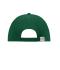 Unisexe Casquette 6 panneaux coton brossé lourd Vert-foncé 7583