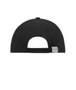 Unisex 6 Panel Cap Low-Profile Black 7585