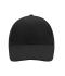 Unisex 6 Panel Cap Low-Profile Black 7585