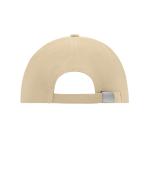 Unisex 6 Panel Cap Low-Profile Beige 7585