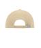 Unisex 6 Panel Cap Low-Profile Beige 7585
