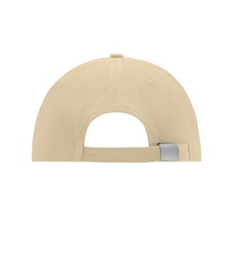 Unisex 6 Panel Cap Low-Profile Beige 7585