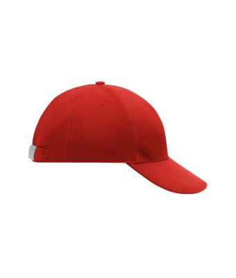 Unisex 6 Panel Cap Low-Profile Red 7585