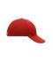 Unisex 6 Panel Cap Low-Profile Red 7585