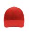 Unisex 6 Panel Cap Low-Profile Red 7585