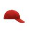 Unisex 6 Panel Cap Low-Profile Rood 7585