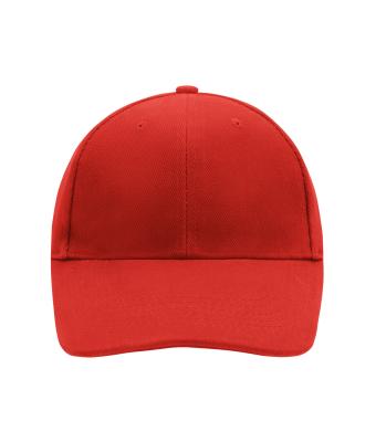 Unisex 6 Panel Cap Low-Profile Rood 7585