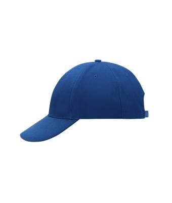 Unisexe Casquette 6 panneaux coton brossé lourd Royal 7585