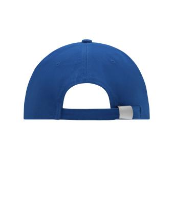 Unisexe Casquette 6 panneaux coton brossé lourd Royal 7585