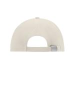 Unisexe Casquette 6 panneaux coton brossé lourd Gris-clair 7585